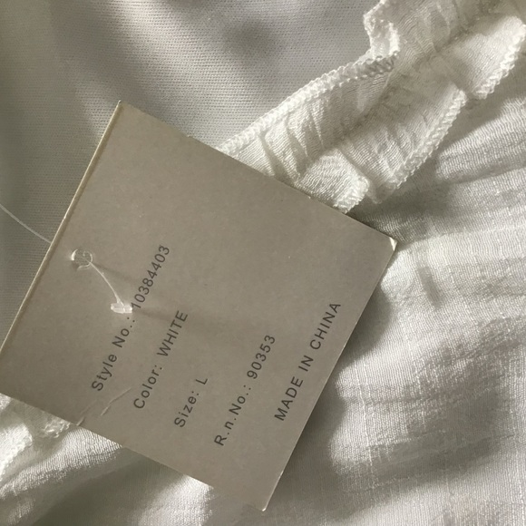 White Country Ruffle Dress - Picture 3 of 3